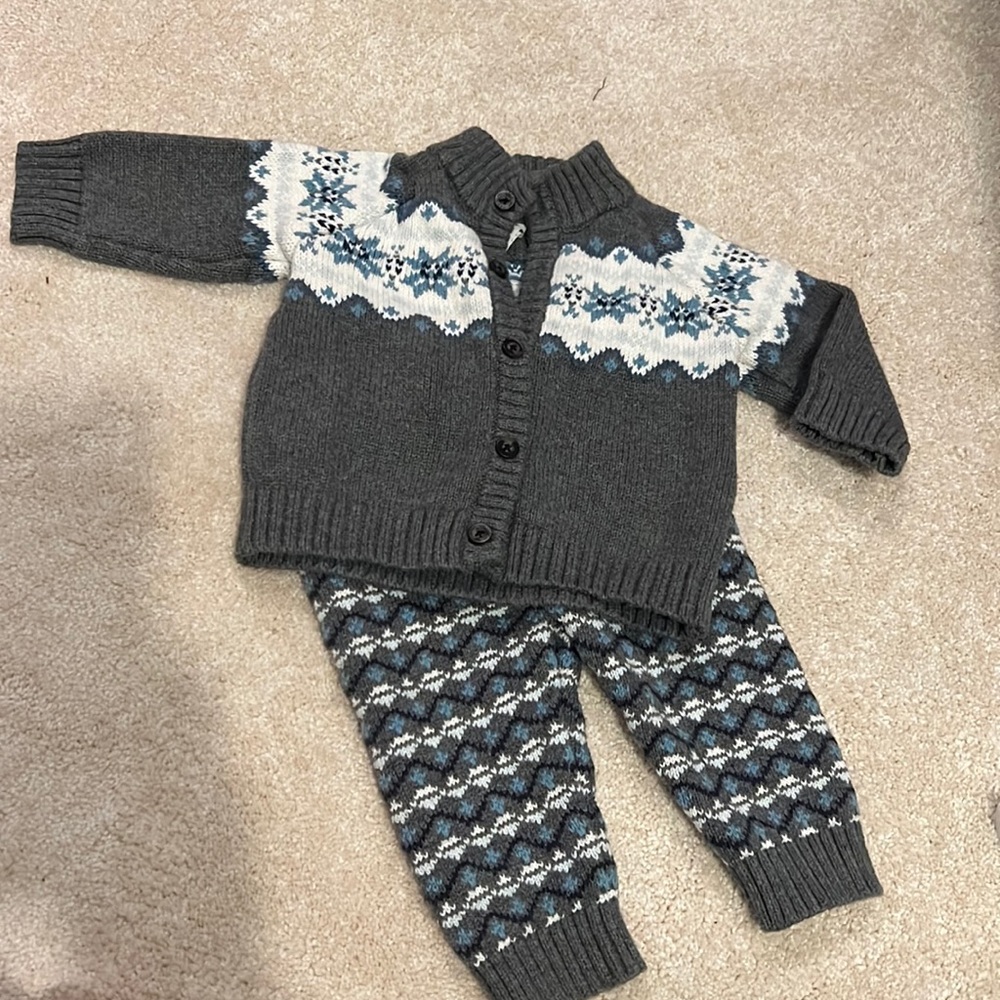 Janie & Jack Holiday Sweater Set